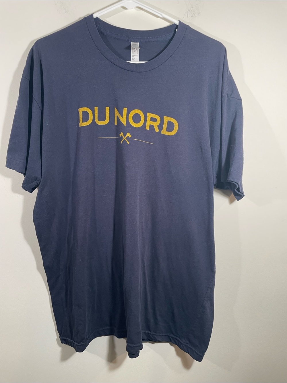 Du Nord 100% cotton tshirt XL